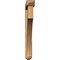 Ekena Millwork Westlake Arts and Crafts Rough Sawn Bracket w/ Offset Brace, Western Red Cedar, 6"W x 48"D x 48"H BKT0604X48X48WTL03RWR - alternate 3